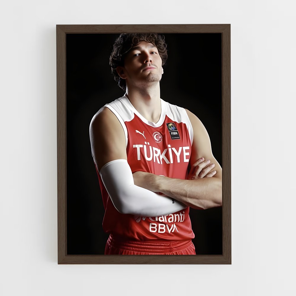 Poster L'Élan Rouge – affiche Basketball (vue 5)